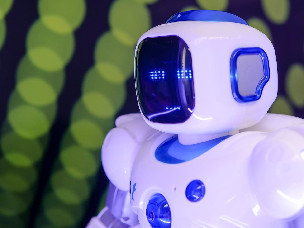 robot with a bombastic side eye