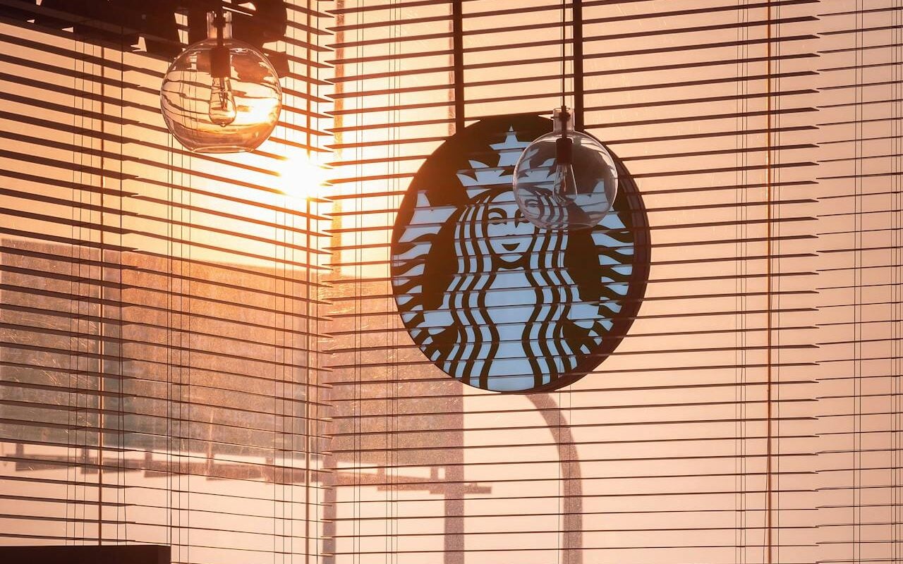 Starbucks inside