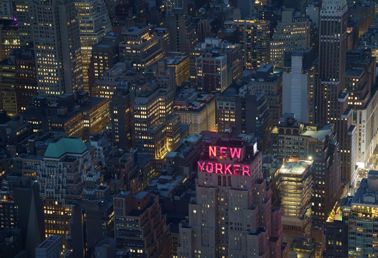 NYC drone shot