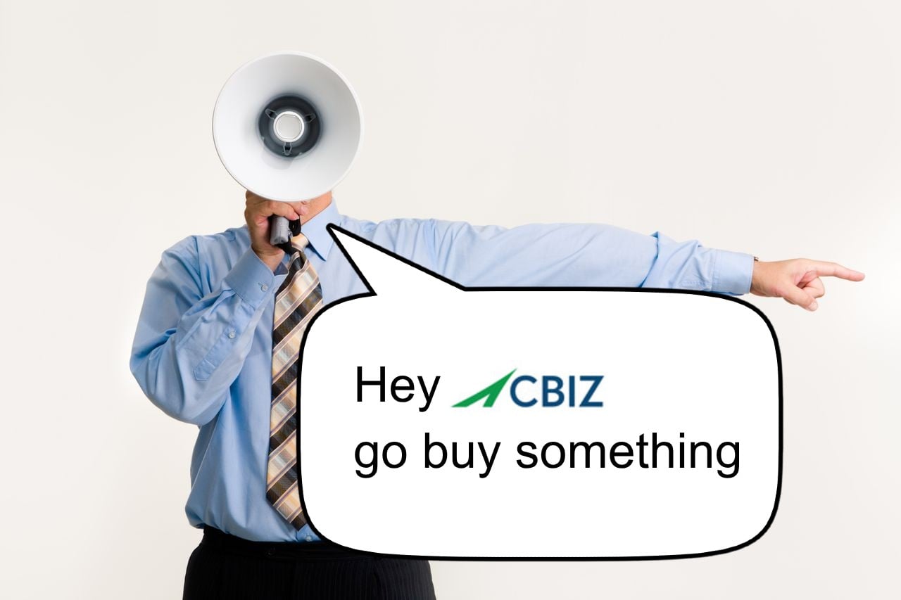 guy with a bullhorn, comment bubble